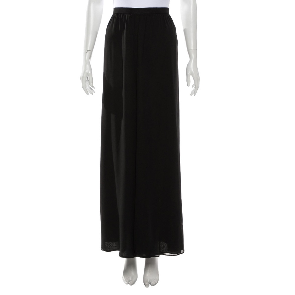 Black Tie Silk Wide Leg Pants XL US 12